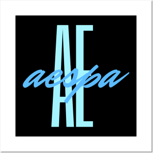Aespa Name Posters and Art
